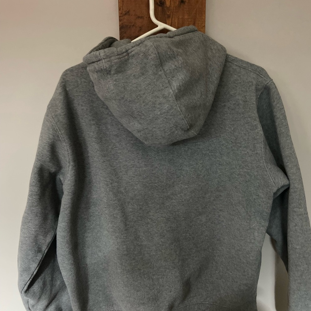 Grey CAT Men’s Hoodie - Picture 4 of 5